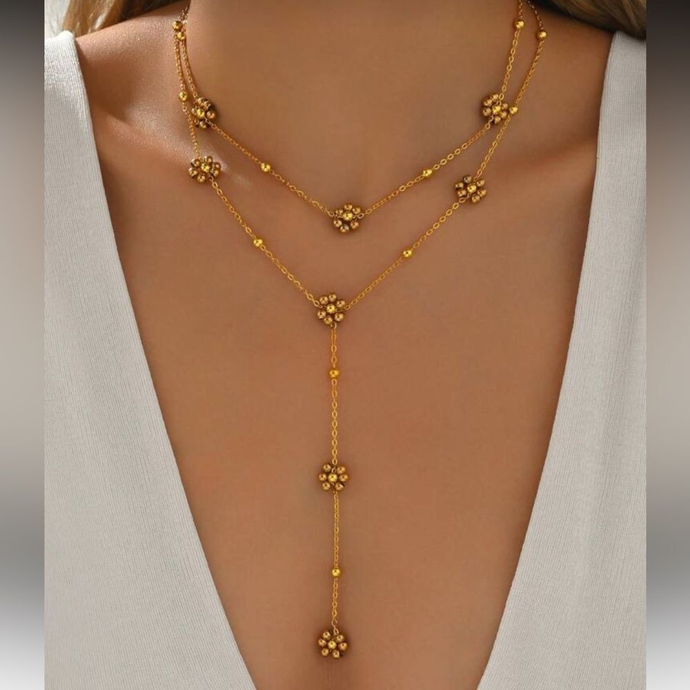 Floral Necklace Q805